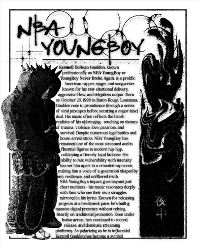 NBA YoungBoy Poster