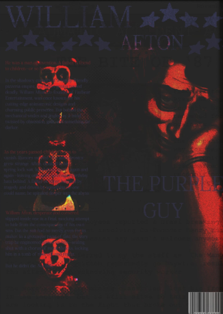 WIlliam Afton - FnaF Poster