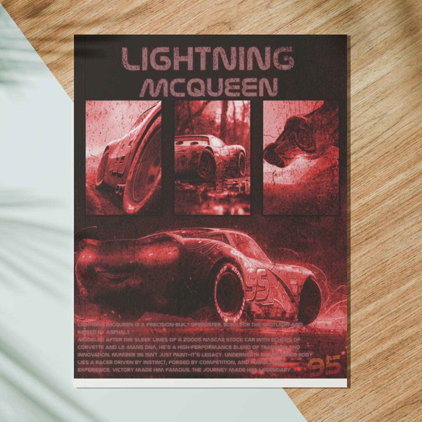 Lightning McQueen Tribute Poster