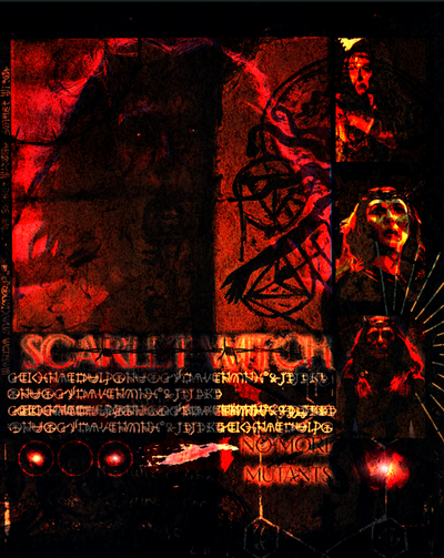 Scarlet Witch Poster - Wanda Maximoff Tribute