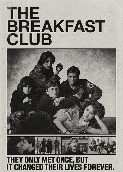 The Breakfast Club - Stylized Poster