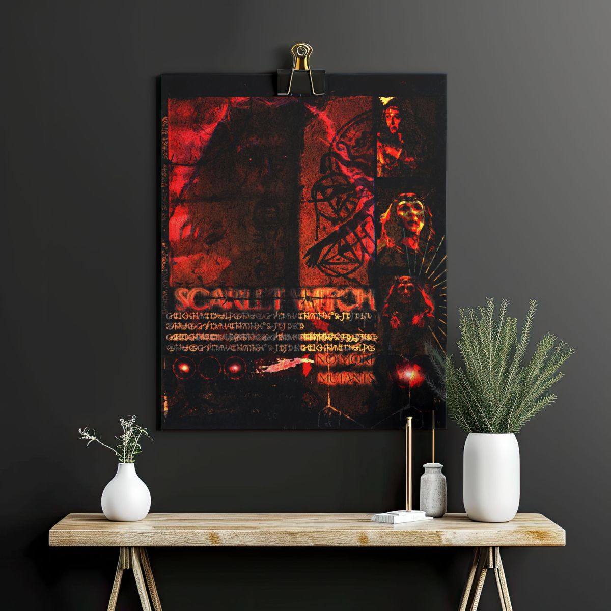Scarlet Witch Poster - Wanda Maximoff Tribute